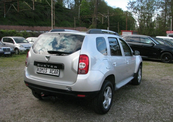 Dacia Duster cena 25900 przebieg: 142947, rok produkcji 2013 z Bytom Odrzański małe 631
